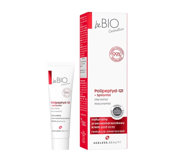 BEBIO AGELESS BEAUTY НАТУРАЛЬНИЙ КРЕМ ПРОТИ ЗМОРШОК ПІД ОЧІ 15 МЛ