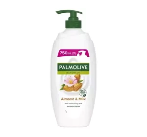 PALMOLIVE NATURALS ГЕЛЬ ДЛЯ ДУША С ДОЗАТОРОМ ALMOND & MILK 750МЛ