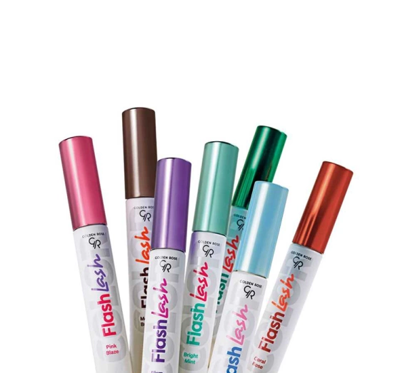 GOLDEN ROSE FLASH LASH КОЛЬОРОВА ТУШ ДЛЯ ВІЙ 05 PINK BLAZE 9МЛ
