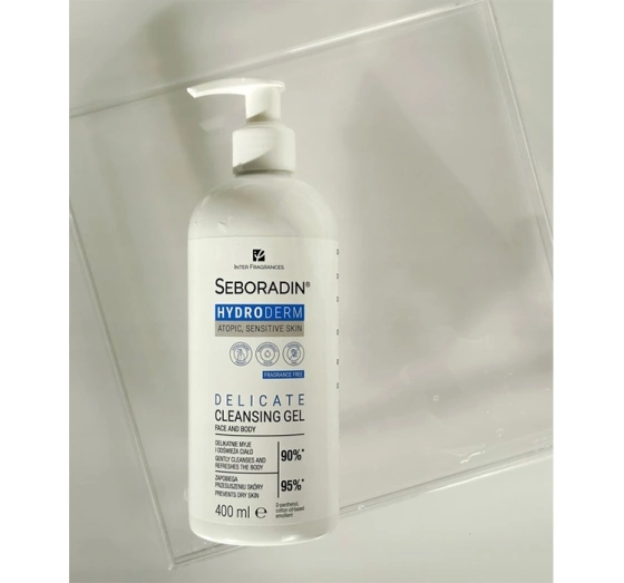 SEBORADIN HYDRODERM ГЕЛЬ ДЛЯ ДУШУ АТОПІЧНА ТА ЧУТЛИВА ШКІРА 400 МЛ