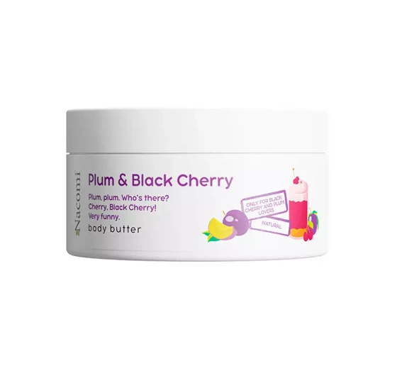 NACOMI МАСЛО ДЛЯ ТІЛА PLUM & BLACK CHERRY 100МЛ