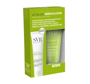 SVR SEBIACLEAR НАБОР ACTIVE - КРЕМ ПРОТИВ НЕСОВЕРШЕНСТВ + ГЕЛЬ ДЛЯ МЫТЬЯ ЛИЦА