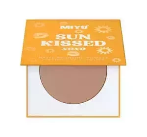 MIYO SUN KISSED МАТОВА БРОНЗУЮЧА ПУДРА 02 CHILLY BRONZE 10Г