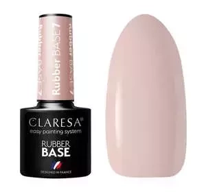 CLARESA RUBBER BASE КАУЧУКОВА БАЗА ДЛЯ ГЕЛЬ-ЛАКУ 7 5МЛ