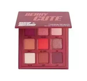 MAKEUP OBSESSION ПАЛЕТКА ТЕНЕЙ ДЛЯ ВЕК BERRY CUTE 9x0,38Г