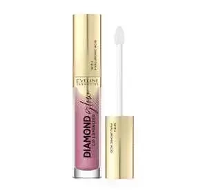 EVELINE DIAMOND GLOW LIP LUMINIZER БЛИСК ДЛЯ ГУБ З ГІАЛУРОНОВОЮ КИСЛОТОЮ 05 TOFFEE 4,5МЛ