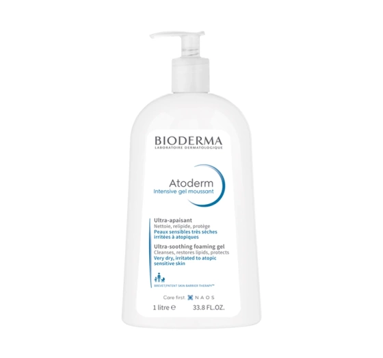 Bioderma Atoderm очищающий и увлажняющий гель 1000 мл