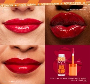 NYX PROFESSIONAL MAKEUP DUCK PLUMP БЛЕСК ДЛЯ УВЕЛИЧЕНИЯ ГУБ 14 HALL OF FLAME 7МЛ