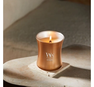 Woodwick Medium Jar Candle ароматична свічка Volcanic Orris 275 г