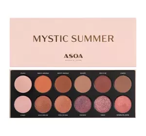 ASOA ПАЛЕТКА ТІНЕЙ ДЛЯ ПОВІК MYSTIC SUMMER 12,3Г