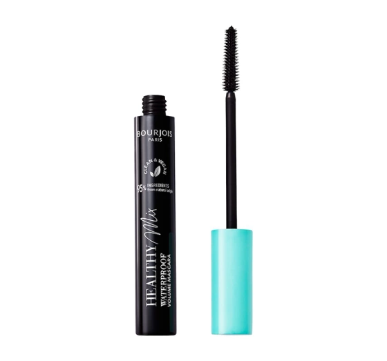 BOURJOIS HEALTHY MIX CLEAN  ВОДОСТОЙКАЯ ТУШЬ ДЛЯ РЕСНИЦ 001 WATERPROOF BLACK 10 МЛ