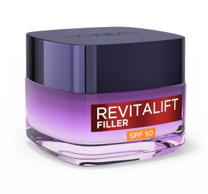 LOREAL REVITALIFT FILLER ІНТЕНСИВНО ЗАПОВНЮЮЧИЙ КРЕМ ANTI-AGE SPF50 50МЛ