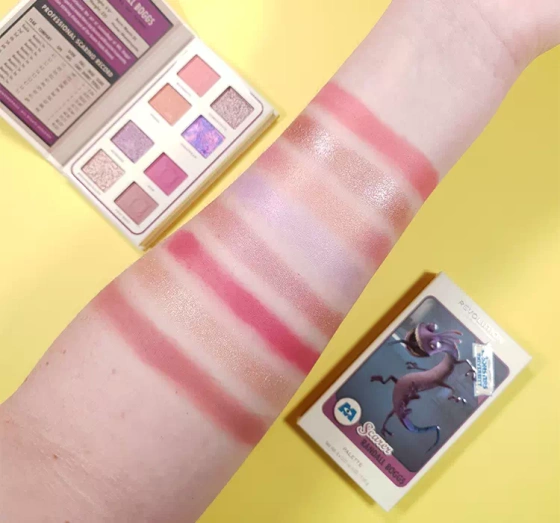 MAKEUP REVOLUTION X MONSTERS UNIVERSITY ПАЛИТРА ТЕНЕЙ ДЛЯ ВЕК RANDALL BOGGS 4,4Г