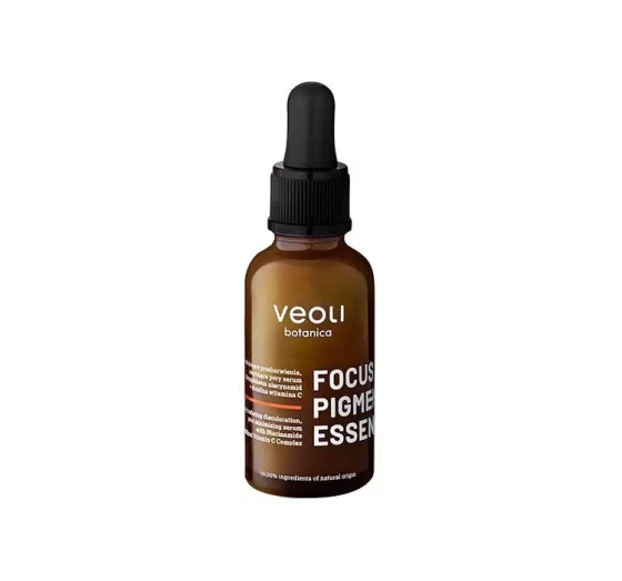 VEOLI BOTANICA FOCUS PIGMENTATION ESSENCE ІНТЕНСИВНО КОРИГУЮЧА ПЛЯМИ ТА ЗВУЖУЮЧА ПОРИ СИРОВАТКА 30МЛ