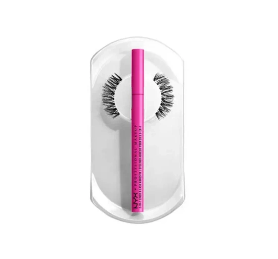 NYX PROFESSIONAL MAKEUP JUMBO LASH! НАКЛАДНІ ВІЇ FRINGE GLAM + ВОДОСТІЙКА ПІДВОДКА
