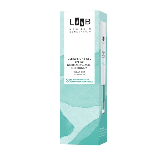 AA LAAB Clear Skin Solution Ultralight нормалізуюче-захисний гель SPF 50 40 мл