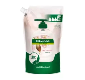 PALMOLIVE NATURALS РІДКЕ МИЛО ДЛЯ РУК MILK & ALMOND REFILL 1000МЛ