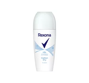 REXONA COTTON DRY КУЛЬКОВИЙ АНТИПЕРСПІРАНТ ДЛЯ ЖІНОК 50МЛ