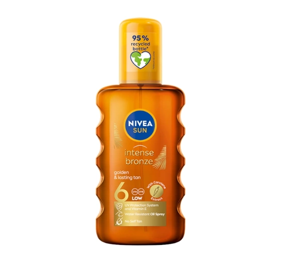 NIVEA SUN МАСЛО ДЛЯ ЗАСМАГИ В СПРЕЇ 200МЛ