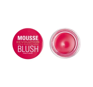 MAKEUP REVOLUTION MOUSSE КРЕМОВІ РУМ'ЯНА ДЛЯ ЩІК JUICY FUCHSIA PINK 6Г