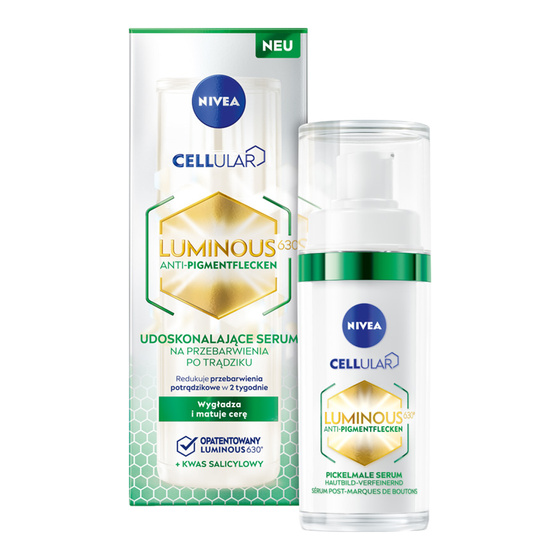 Нажмите на картинку, чтобы ее увеличить NIVEA CELLULAR LUMINOUS 360 СЫВОРОТКА ДЛЯ ЛИЦА 30МЛ
