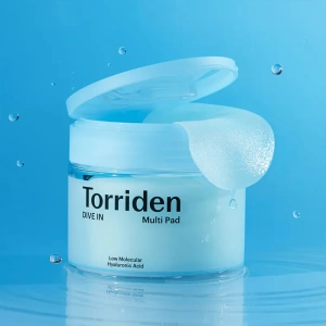 Torriden Dive In Multi Pad зволожуючі серветки для обличчя з гіалуроновою кислотою 80 штук