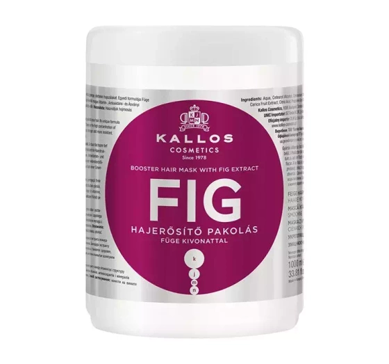KALLOS KJMN МАСКА З ЕКСТРАКТОМ ІНЖИРУ FIG 1000 МЛ