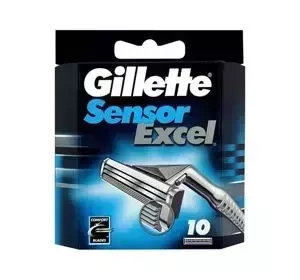 GILLETTE SENSOR EXCEL ЗМІННІ ЛЕЗА ДЛЯ БРИТВИ 10 ШТУК