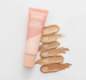 ECOCERA NATURSTAY CAMOUFLAGE EFFECT ТОНАЛЬНИЙ ЗАСІБ ДЛЯ ОБЛИЧЧЯ N2 STAY BUFF 30МЛ