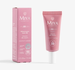 MIYA COSMETICS MYBBCREAM ВІТАМІННИЙ КРЕМ BB 02 NATURAL 30МЛ