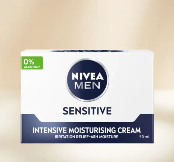 NIVEA MEN SESITIVE FACE CREAM УВЛАЖНЯЮЩИЙ КРЕМ ДЛЯ ЛИЦА 50МЛ