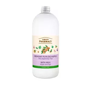 GREEN PHARMACY КРЕМОВИЙ ЗАСІБ ДЛЯ КУПАННЯ З ОЛІЙКОЮ ТА ІНЖИРОМ 1Л