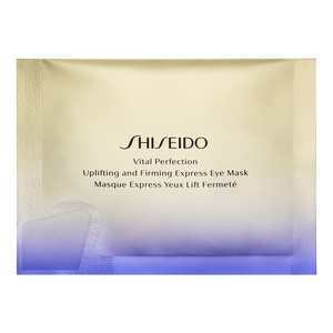 Shiseido Vital Perfection Uplifting and Firming Express Eye Mask укрепляющая и лифтинговая маска для кожи вокруг глаз, 12 шт.