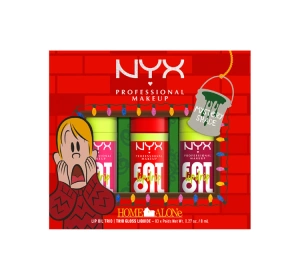 NYX Professional Makeup x Home Alone Fat Oil Lip Drip Trio набір блисків для губ 3 x 4,8мл
