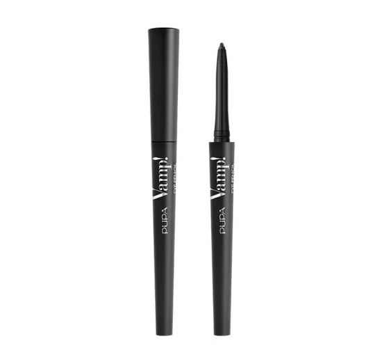 PUPA MILANO VAMP! EYE PENCIL ВОДОСТІЙКИЙ ОЛІВЕЦЬ ДЛЯ ОЧЕЙ 2В1 100 ICONIC BLACK 0,35Г