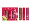 NYX PROFESSIONAL MAKEUP FA LA LA L.A. LAND SMOOTH WHIP TRIO НАБОР ПОМАД ДЛЯ ГУБ 3x4МЛ