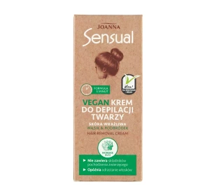 JOANNA SENSUAL VEGAN КРЕМ ДЛЯ ДЕПІЛЯЦІЇ ОБЛИЧЧЯ 20Г