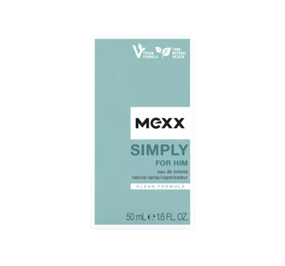 MEXX SIMPLY FOR HIM ТУАЛЕТНАЯ ВОДА 50МЛ