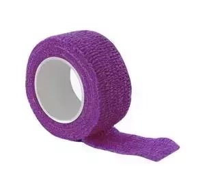 Эластичный защитный бандаж фиолетовый 2,5м