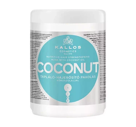 KALLOS KJMN COCONUT КОКОСОВА МАСКА 1000МЛ