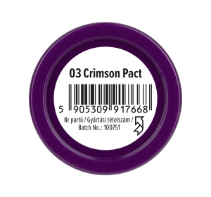 Wibo Dead Inside блискуча помада для губ 03 Crimson Pact 4,5 г