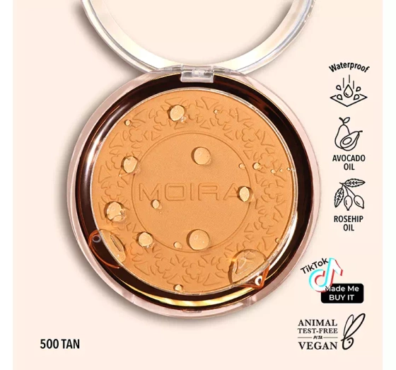 MOIRA SOFT FOCUS ВОДОСТІЙКА ФІКСУЮЧА ПУДРА ДЛЯ ОБЛИЧЧЯ 500 TAN 11,5Г