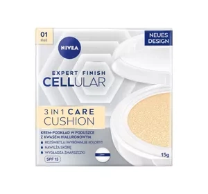 NIVEA HYALURON CELLULAR FILLER КОМПАКТНИЙ ТОНАЛЬНИЙ ЗАСІБ SPF15 01 HELL 15Г