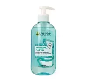 GARNIER SKIN NATURALS ALOE HYALURONIC GEL ОЧИЩАЮЩИЙ ГЕЛЬ ДЛЯ СУЖЕНИЯ ПОР 200МЛ