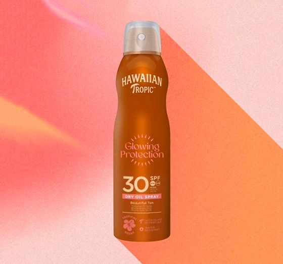 HAWAIIAN TROPIC PROTECTIVE DRY SPRAY OIL ЗАХИСНА ОЛІЙКА-СПРЕЙ ДЛЯ ЗАСМАГИ SPF 30 180МЛ