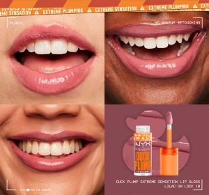 NYX PROFESSIONAL MAKEUP DUCK PLUMP БЛЕСК ДЛЯ УВЕЛИЧЕНИЯ ГУБ 10 LILAC ON LOCK 7МЛ