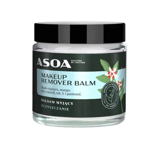 ASOA MAKEUP REMOVER BALM БАЛЬЗАМ ДЛЯ ЗНЯТТЯ МАКІЯЖУ 120МЛ
