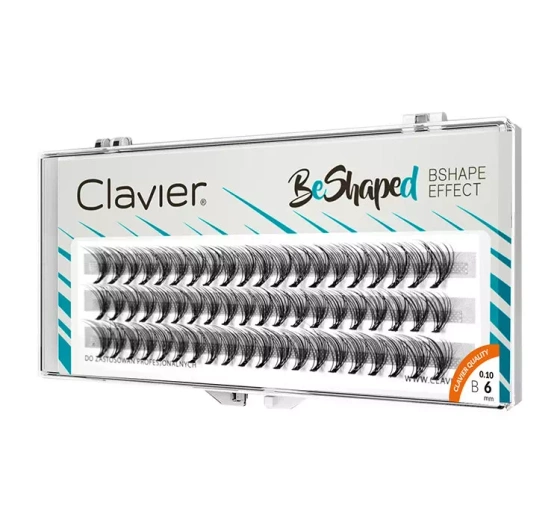 CLAVIER BESHAPED MIX ПУЧКИ НАКЛАДНИХ ВІЙ 6 MM ФОРМА B