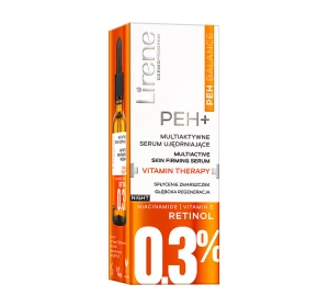 LIRENE PEH+ BALANCE МУЛЬТИАКТИВНА ЗМІЦНЮВАЛЬНА СИРОВАТКА НА НІЧ ПРОТИ ЗМОРШОК VITAMIN THERAPY 30МЛ