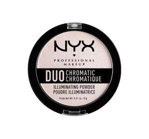 NYX PROFESSIONAL MAKEUP DUO CHROMATIC ОСВІТЛЮВАЛЬНА ПУДРА  04 6Г